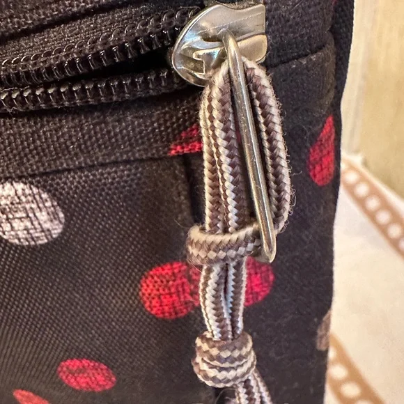 Vera Bradley Black Polka Dot Crossbody Bag - Picture 6 of 10